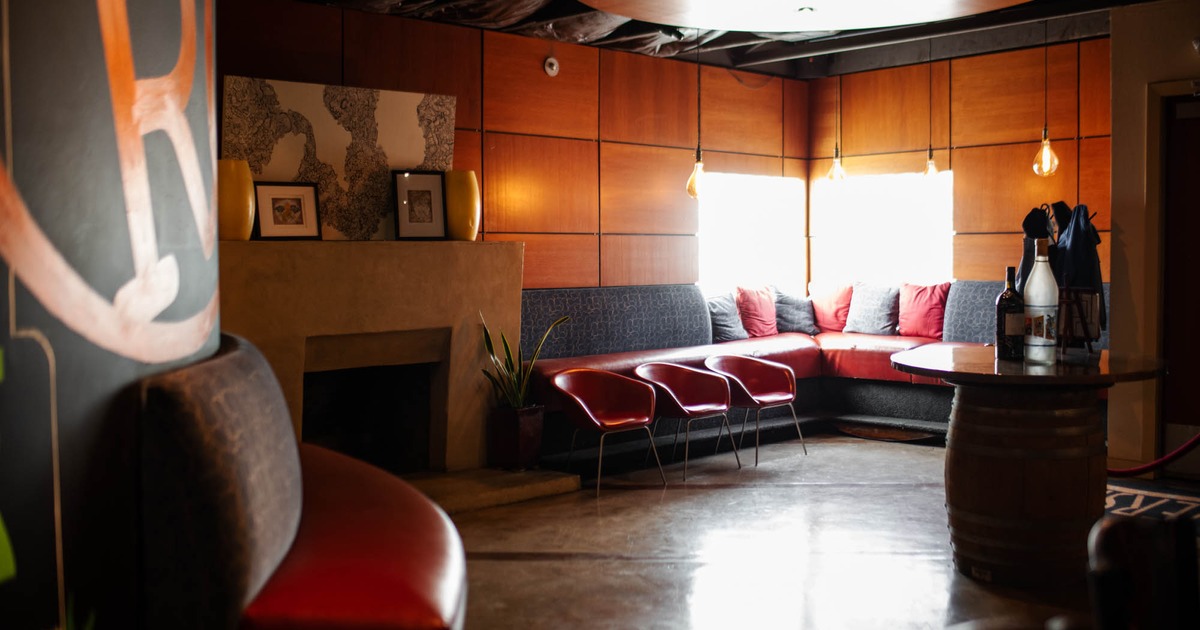 Interior, lounge seating space