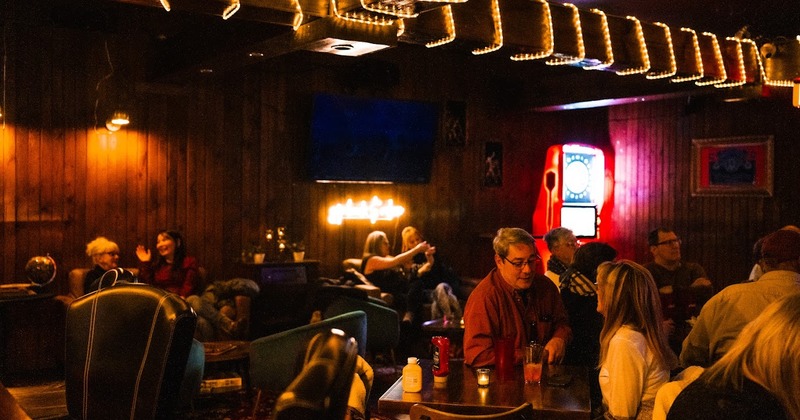 Interior, dining area