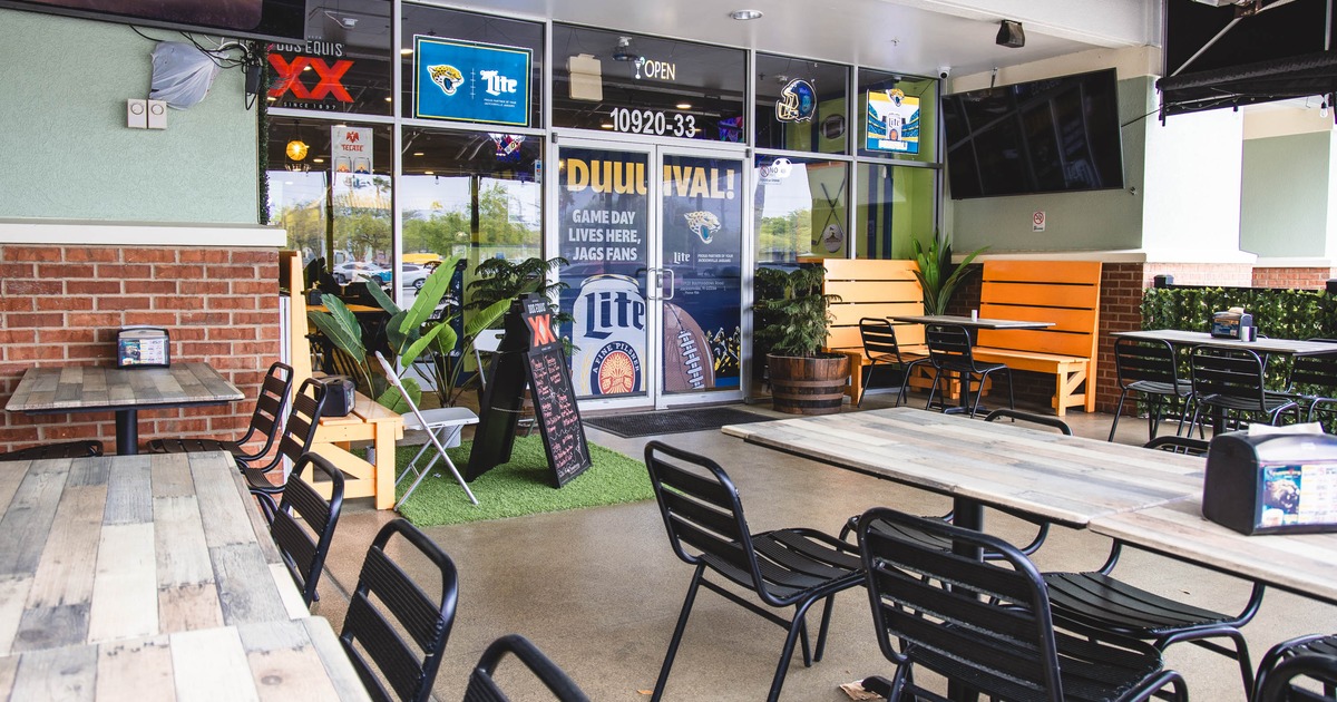 Interior seating area