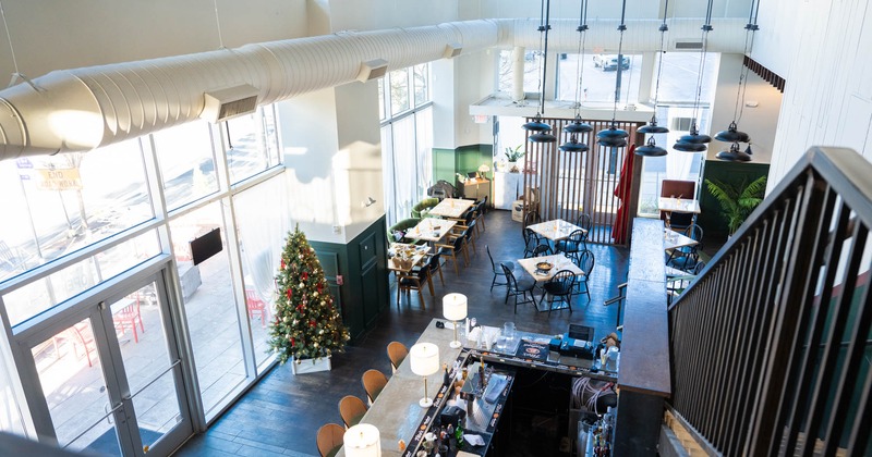 Interior dining area