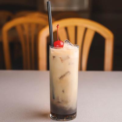 A served Paralyzer cocktail.