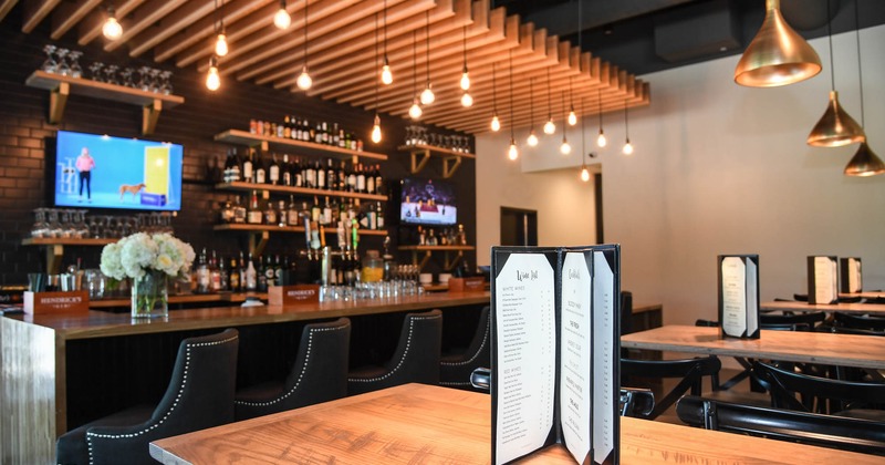 Dining and bar areas