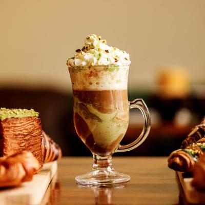 Pistachio Macchiato.