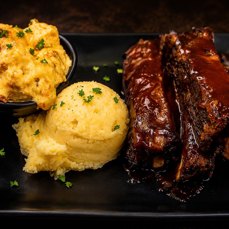 menu item 10 of 11, BBQ Smoked Pork Ribs