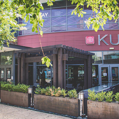 Exterior, restaurant garden, main entrance