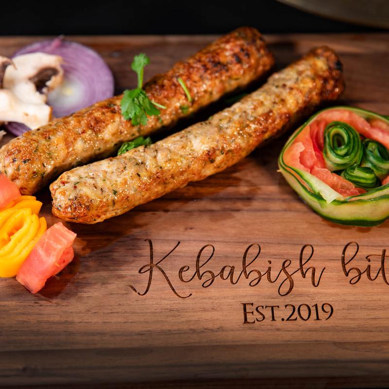 Chicken Seekh Kebab Platter photo