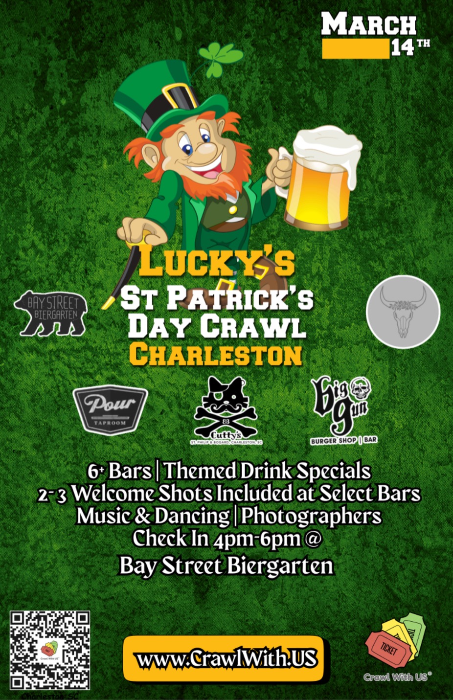 St. Patrick's Day Bar Crawl event photo