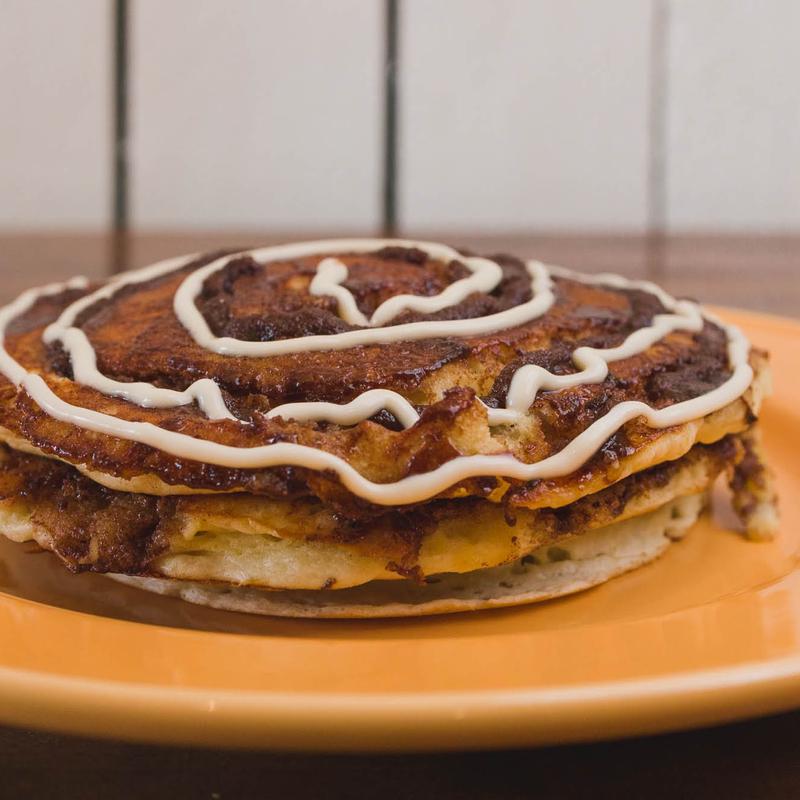 Cinnamon Roll Flapjacks photo