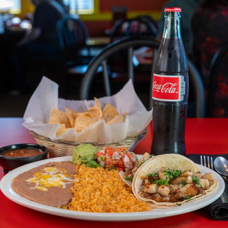 menu item 9 of 16, 58. Fish Tacos