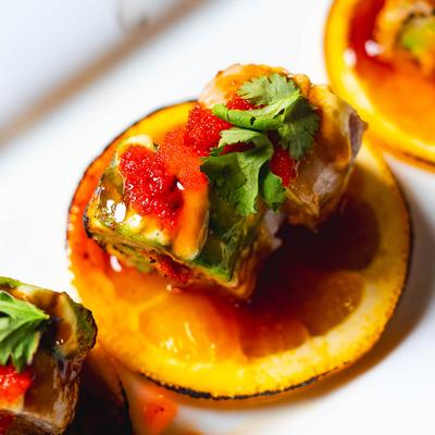 Hikari Roll close up.