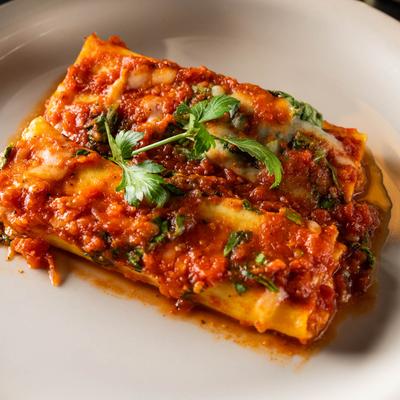 Manicotti Pasta.