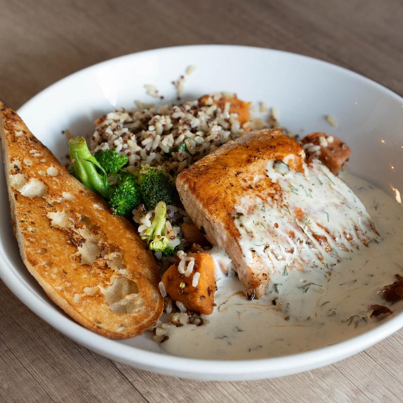 menu item 11 of 14, Salmon Bowl