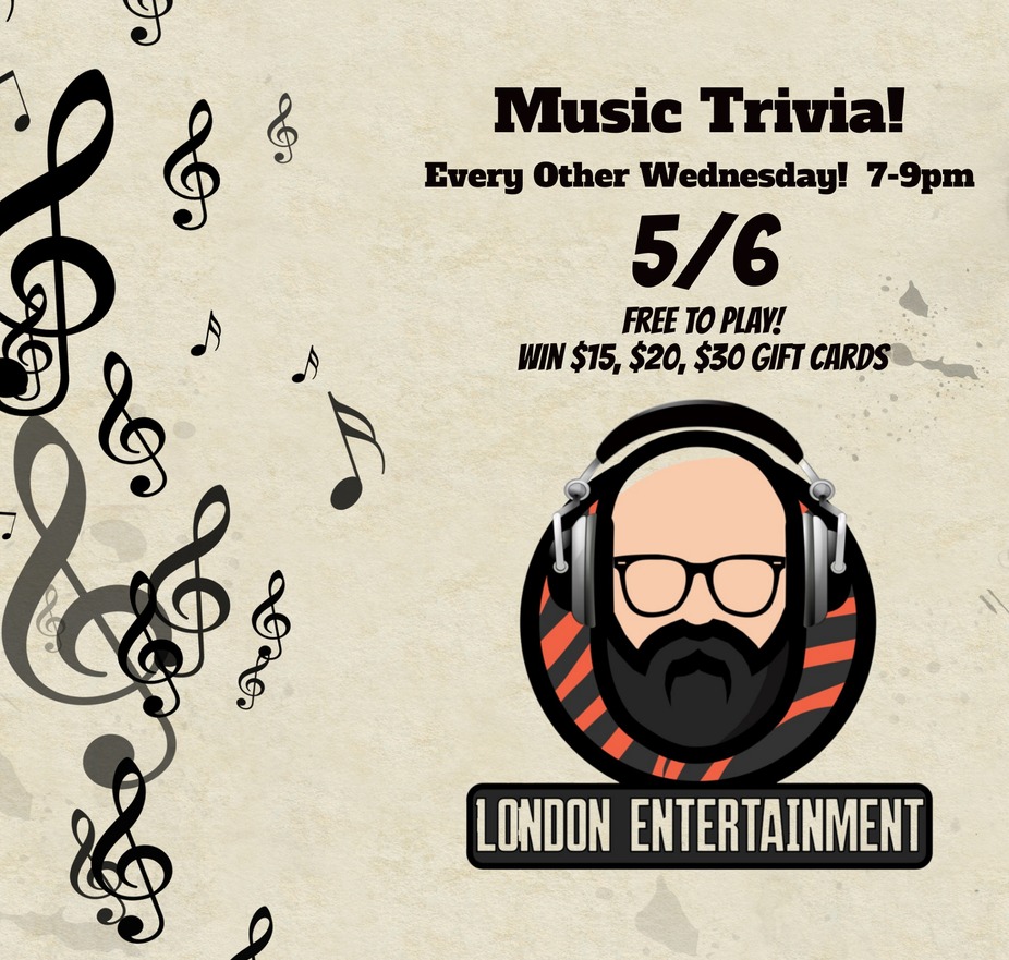 Music Trivia With DJ London! event photo