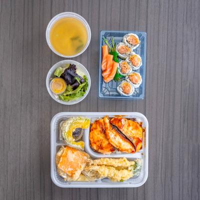 Salmon Teriyaki Matsu Box.