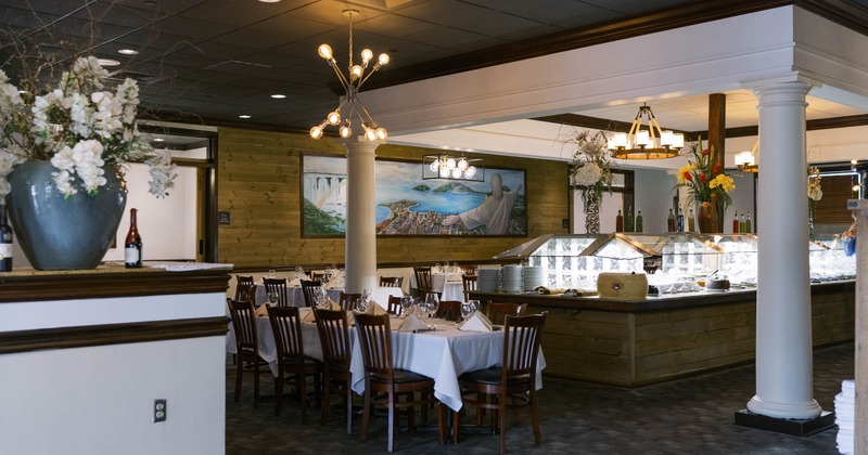 Interior seating space