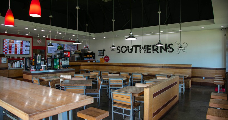 Interior, seating area