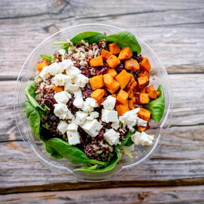 Autumn harvest salad.