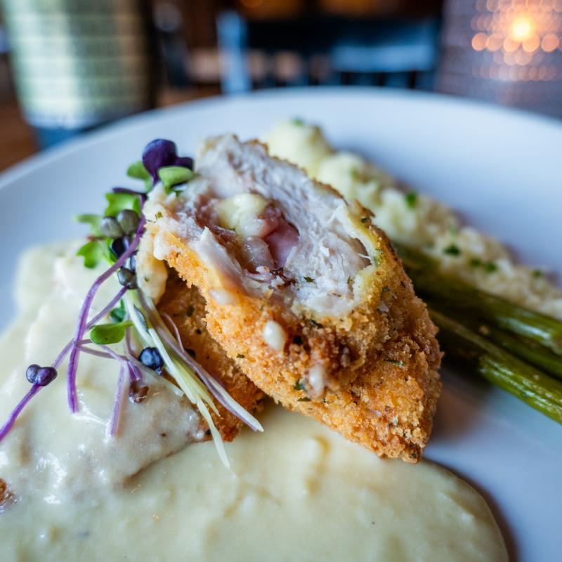 menu item 6 of 24, Chicken Cordon Bleu