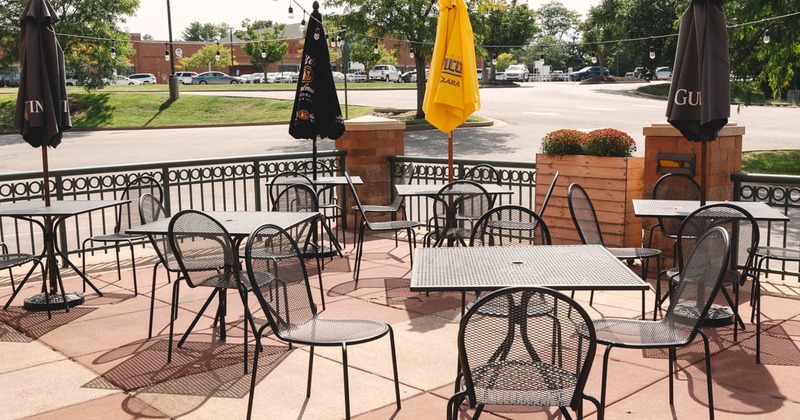 Exterior seating area