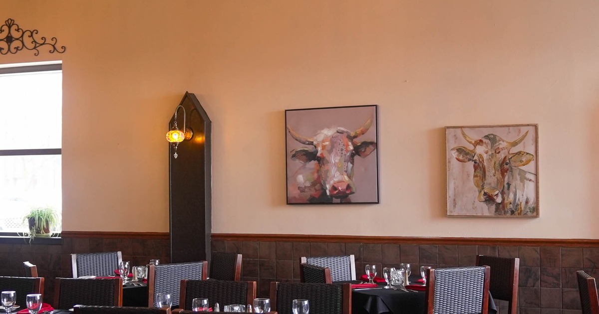 Interior, main dining area