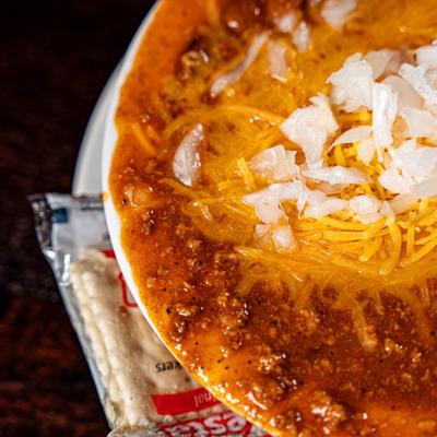 Check's Famous Chili.