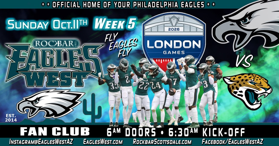 WEEK 5 - EAGLES vs JAGUARS event photo