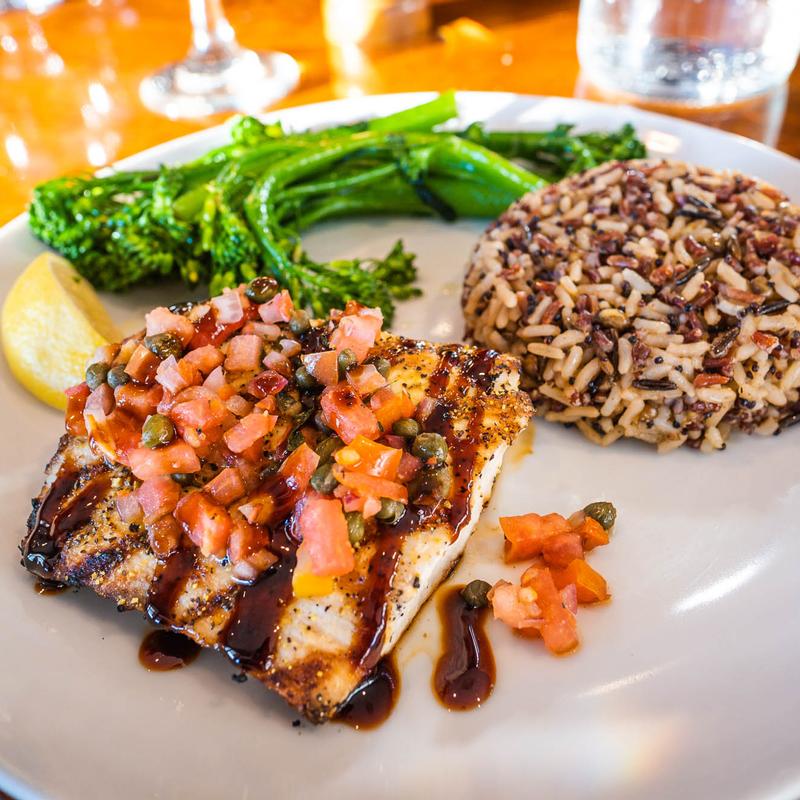 Bruschetta Grilled Mahi Mahi photo