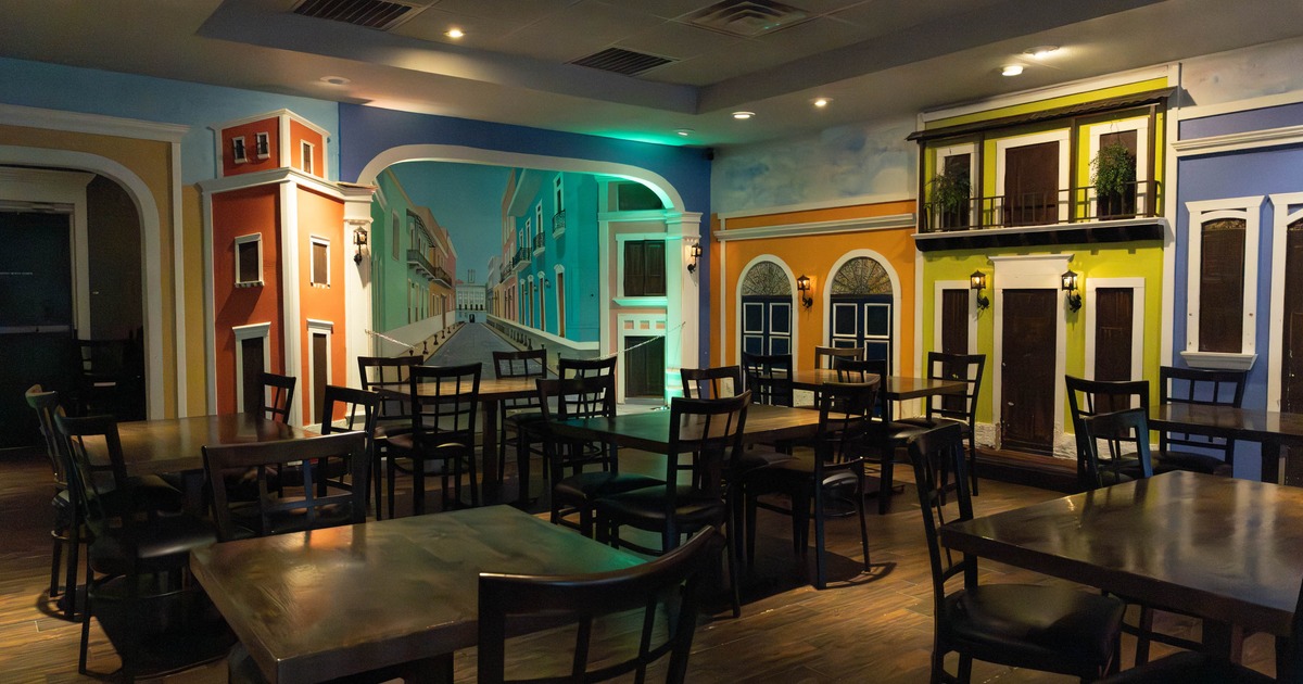 Interior, main dining area