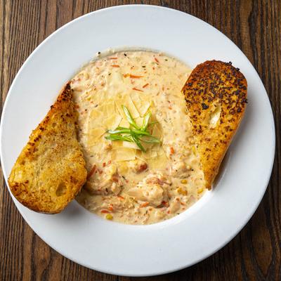 Lobster Chowder, top view