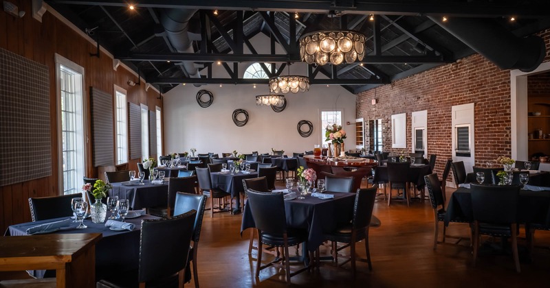 Interior, dining area