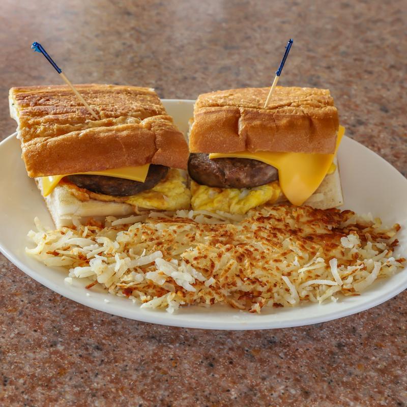 Sausage Patty Breakfast Sandwich photo