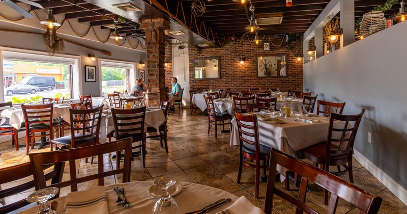 Interior, dining area
