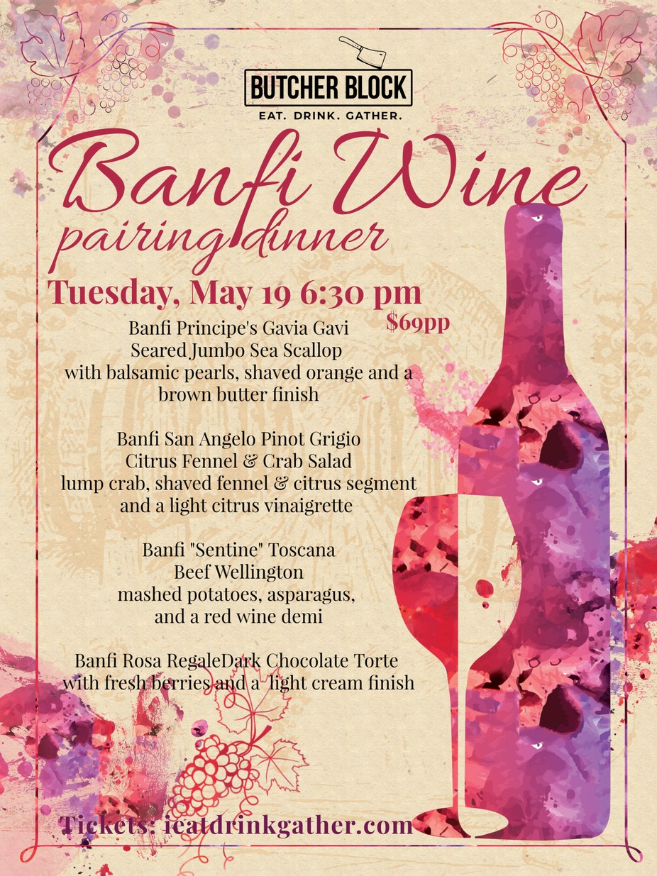 Banfi Wine Pairing Dinner event photo