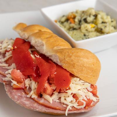 Italian Special Sandwich with Risotto