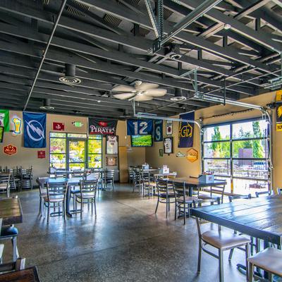 Interior, dining area.