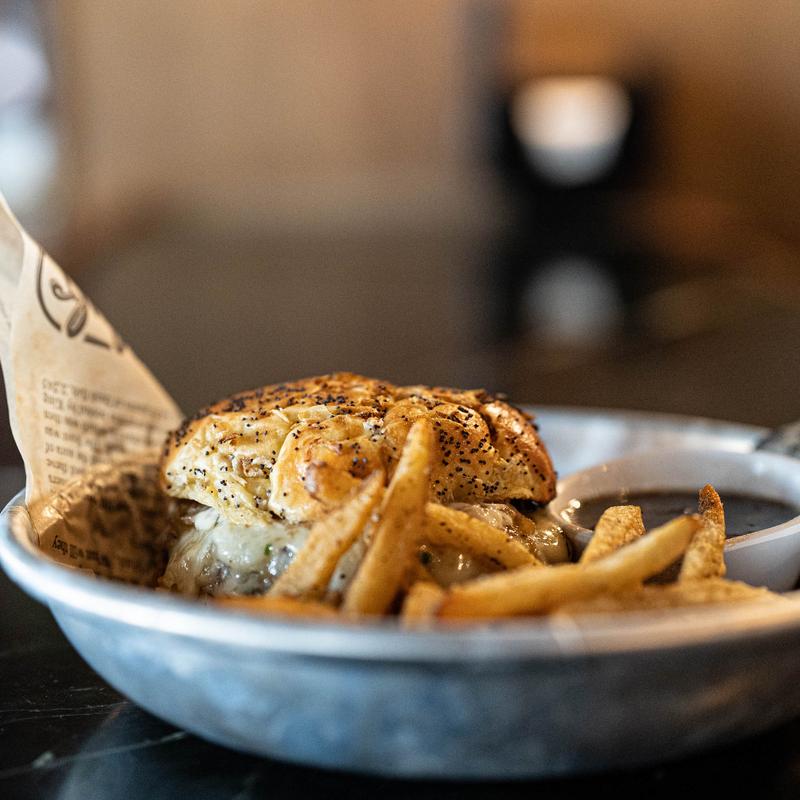 French Onion Burger photo