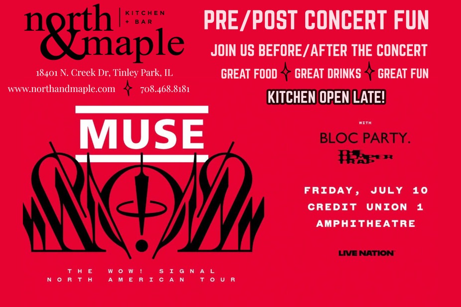Muse Pre and Post Concert Fun! event photo