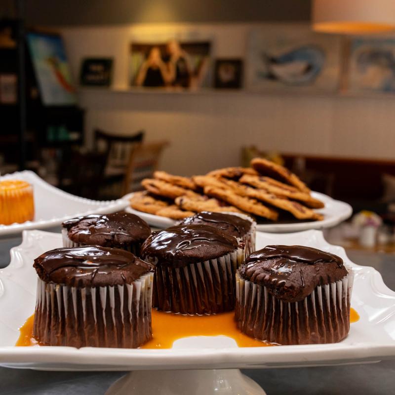 Chocolate Ganache Cupcake photo