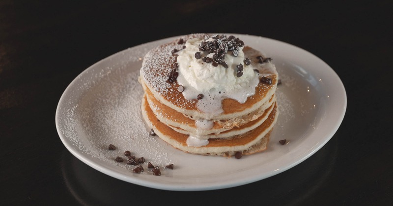 Chocolate chip pancakes