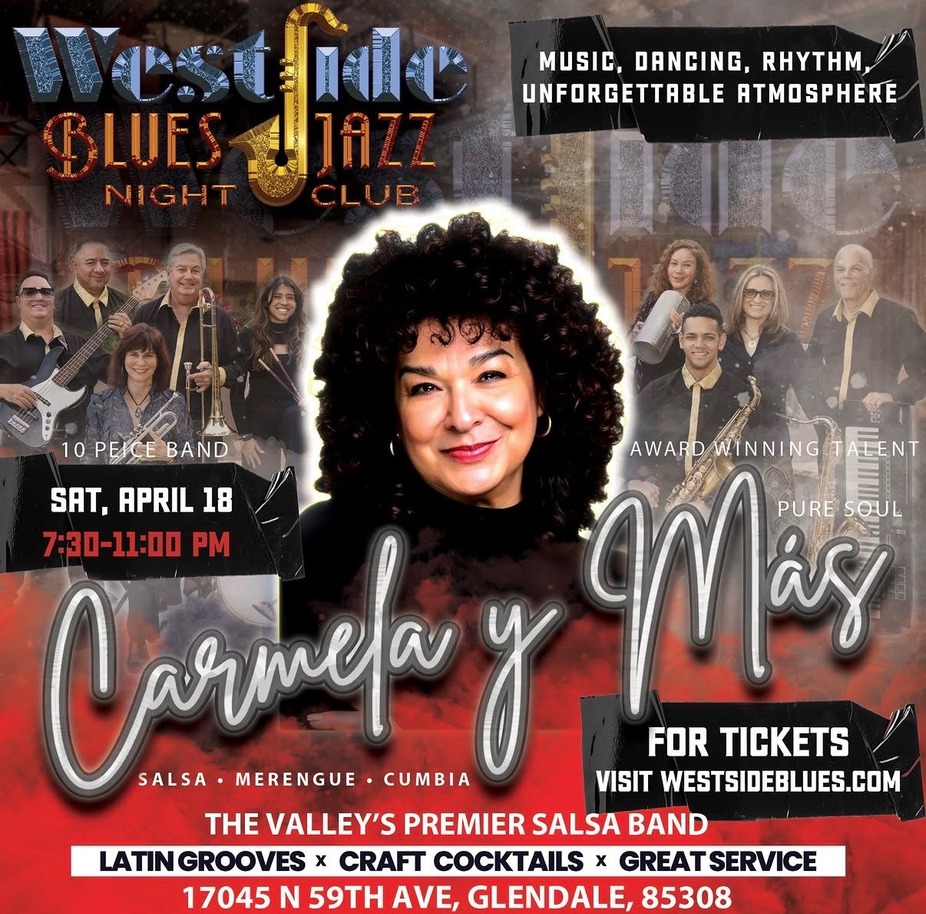 Carmela y Mas (Latin Salsa) event photo