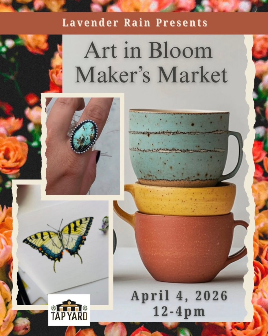 Art in Bloom Maker's Market with Lavender Rain Creative Network event photo