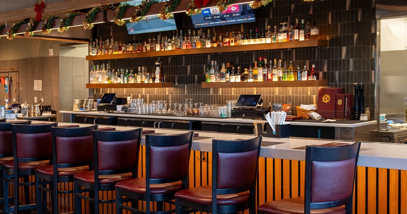 Interior, bar, chairs