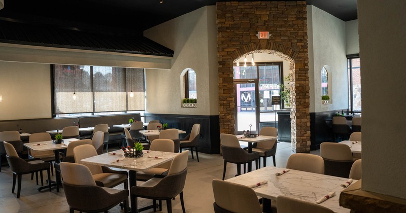 Interior seating area