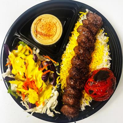 Koobideh Lunch Plate.