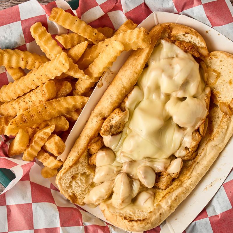 menu item 6 of 9, Chicken Philly