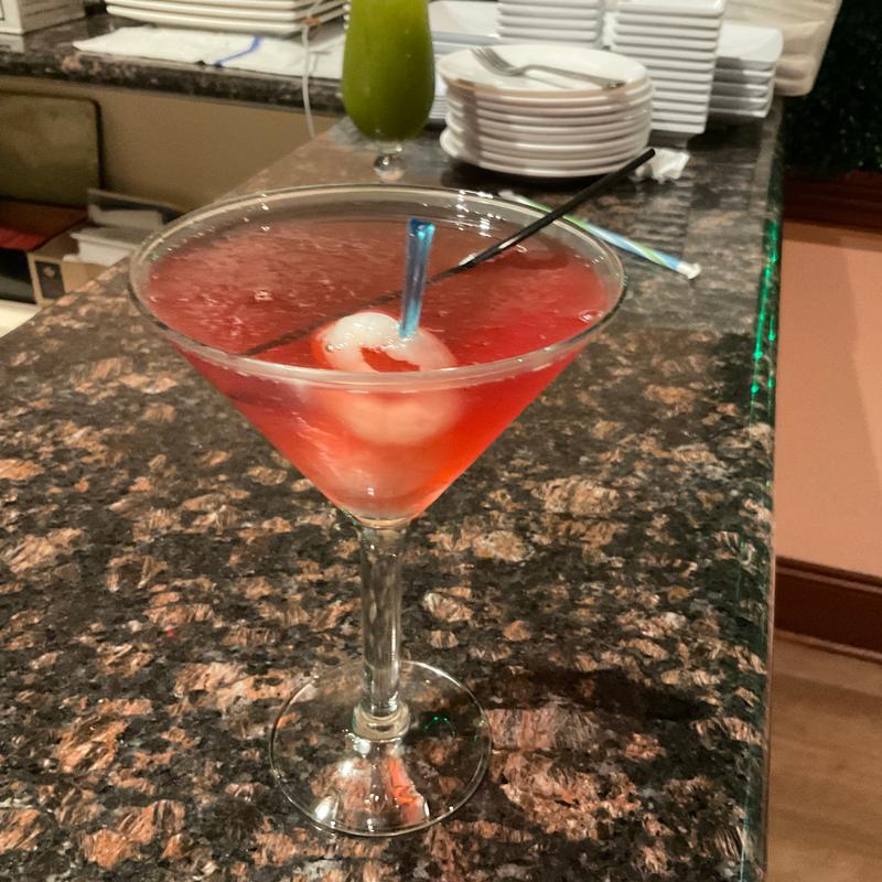 Lychee sake tini photo