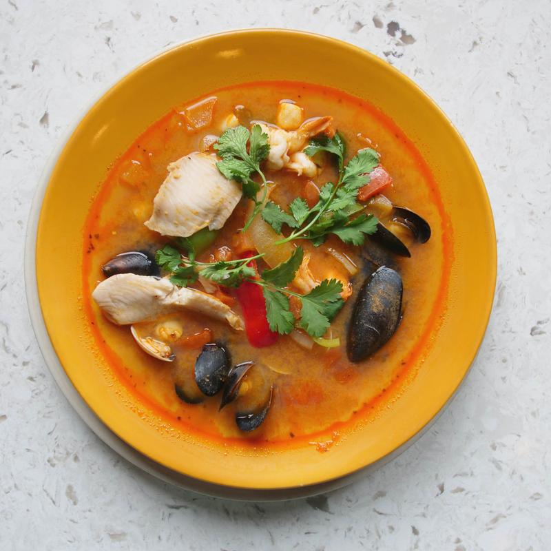 menu item 1 of 7, Sopa Azteca (GF)