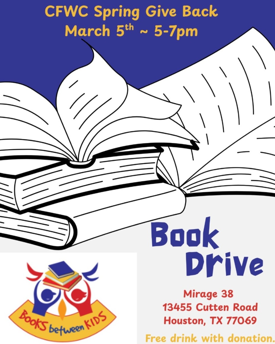 CFWC Book Drive event photo