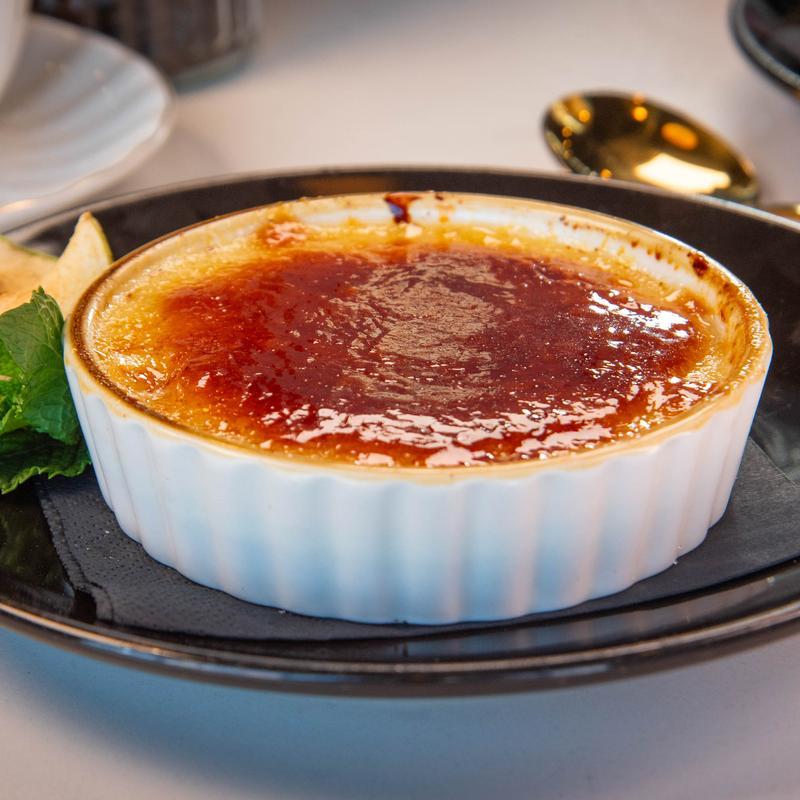 APPLE CIDER CREME BRULEE photo