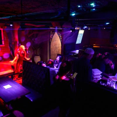 interior of The Playlist.